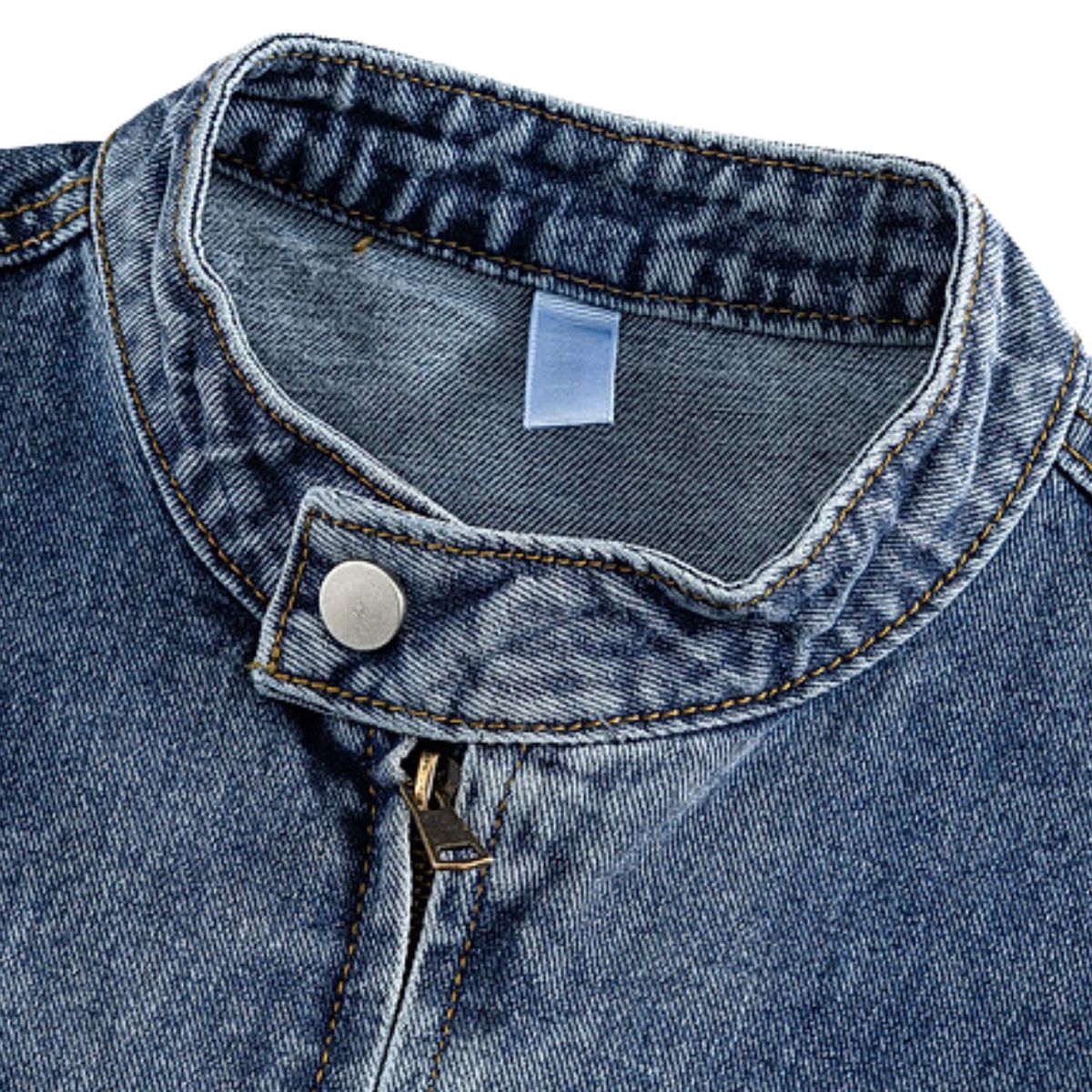 Japanese Heavyweight Retro Washed Loose Denim Jacket