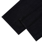 Vintage Multi‑Button Fly Wide‑Leg Straight‑Leg Jeans