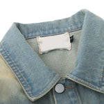 Designer Shoulder Padded Denim Jacket