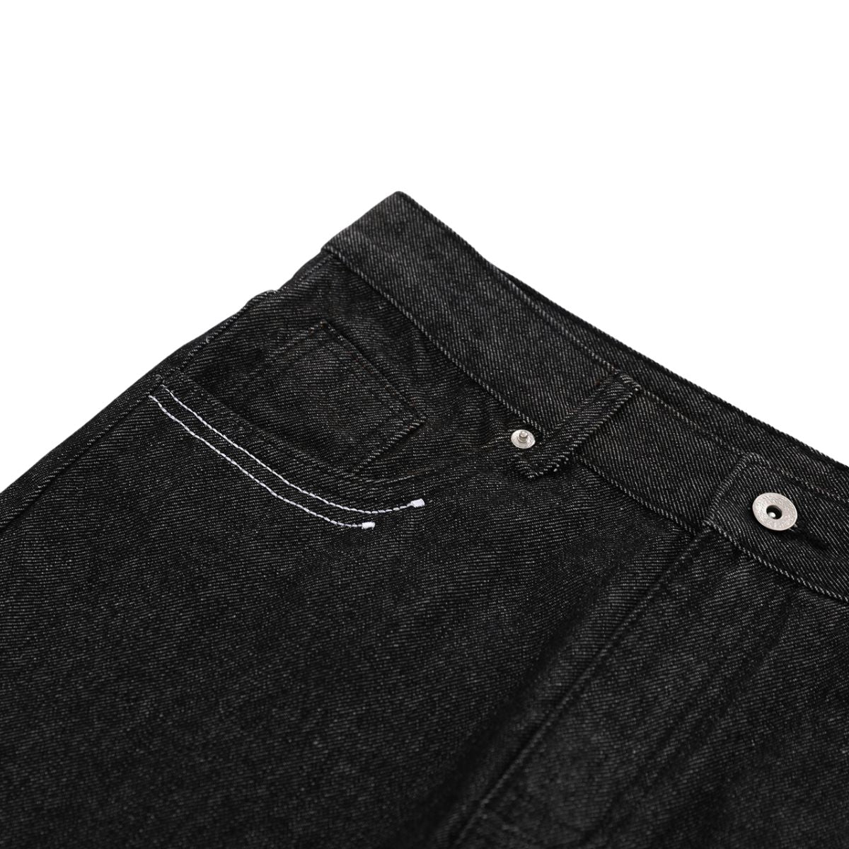 Vintage Raw Denim Wide Flare Jeans