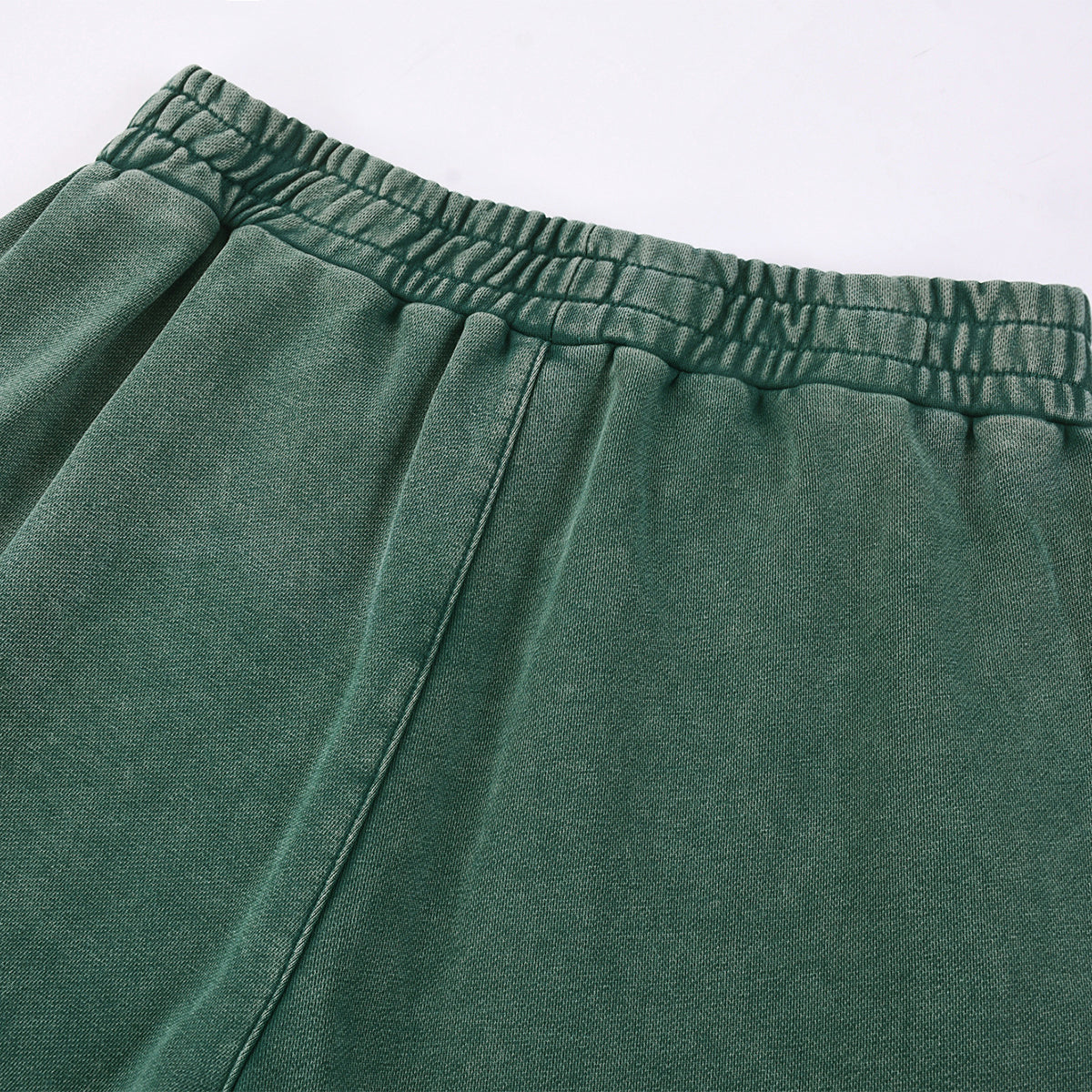 Acid Washed Cotton Baggy Joggers