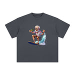 Grandpa Surfing Graphic Tee-INNBLAC Fashion Apparel
