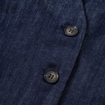 Women' s Relaxed Indigo Denim Waistcoat