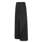 Quiet Luxury Pleated Wide-Leg Trousers