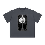 Mystery Demon Hand Tarot Card Graphic Tee-INNBLAC Fashion Apparel