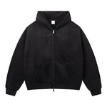 Monkey Wash Fleece Lined Full Zip Hoodie