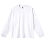 Solid Loose Fit Side Split Hem Long Sleeve T-Shirt
