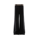Old Money Lyocell Linen Blend Wide Leg Trousers