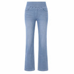 Vintage Washed High Waist Straight Leg Jeans