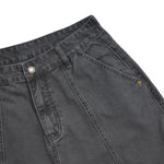 Bermudas con lavado vintage y salpicaduras de tinta