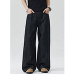 Vintage Embroidered Baggy Denim Jeans