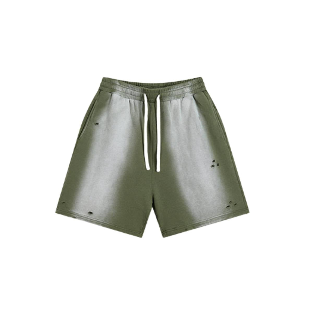 Shorts holgados vintage con lavado intenso