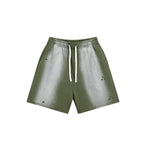 Shorts holgados vintage con lavado intenso