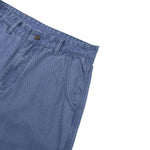 Vintage Washed Faded French‑Blue Wide‑Leg Pants