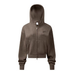 Embroidered Quiet Luxury Old Money Zip‑Up Hoodie