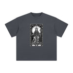 Mystery Skeleton Tarot Card Graphic Tee-INNBLAC Fashion Apparel
