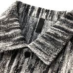 Oversize Streetwear Colorful Yarn Washed Denim Jacket