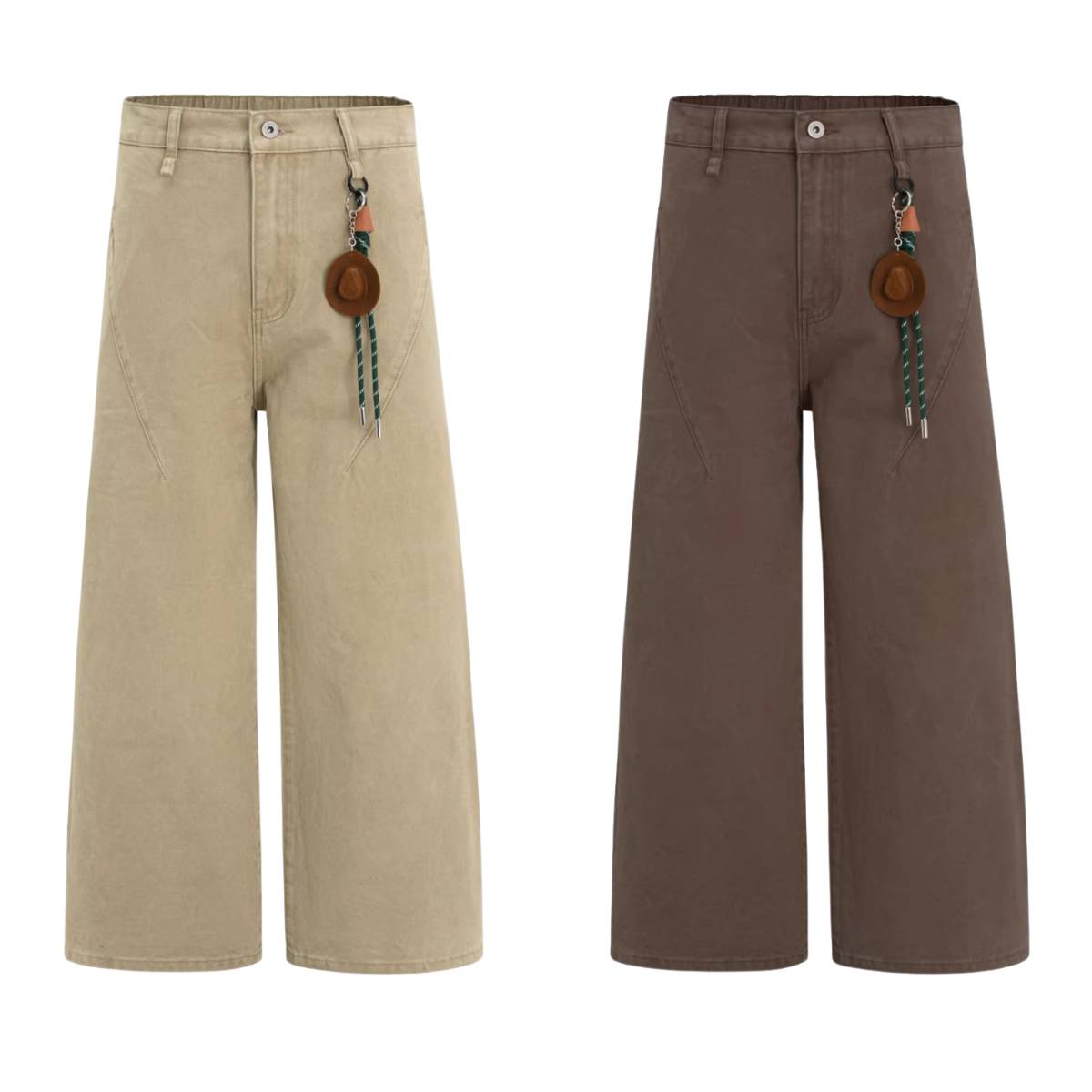 Mini Hood Charm Relaxed Street Joggers