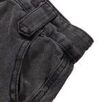 Vintage Utility Bootcut Cargo Jeans