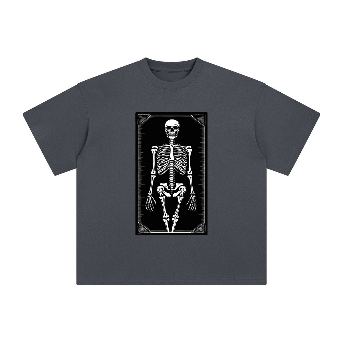Mystery Skeleton Tarot Card Graphic Tee-INNBLAC Fashion Apparel