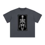 Mystery Skeleton Tarot Card Graphic Tee-INNBLAC Fashion Apparel