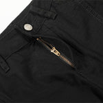 Men's American Street Cargo Curved Pants Loose Raw Edge Large Pockets