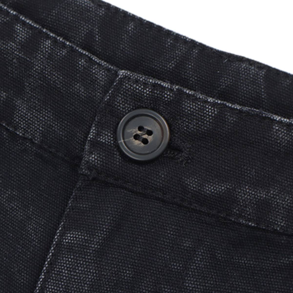 Solid Embroidered Relaxed Straight Leg Jeans