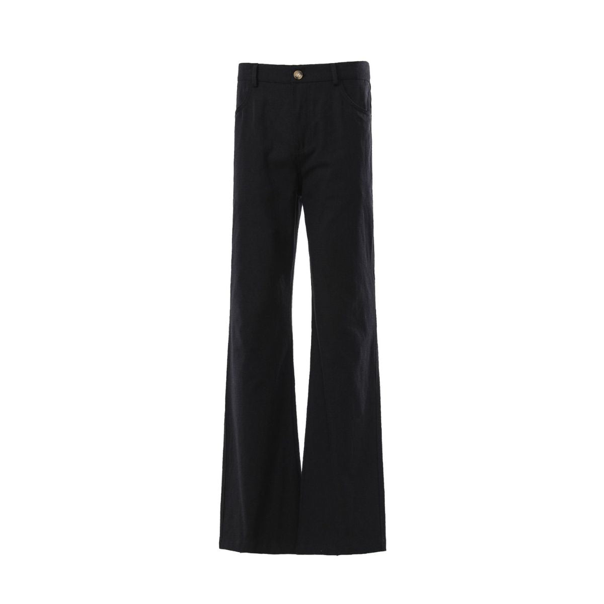 Old Money Lyocell Blend Slim Flare Trousers