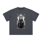 Mystery Devil Sheep Tarot Card Graphic Tee-INNBLAC Fashion Apparel