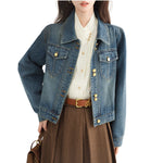 Vestido midi vaquero sin mangas con botones y aberturas en la parte delantera