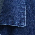 Women's Lapel Long-sleeved Lace-up Washed Denim Shirt