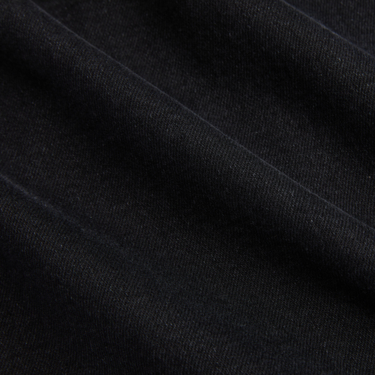 Black Deconstructed Strappy Denim Midi Dress