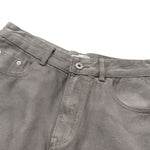 Vintage Washed Spray-Dyed Relaxed Straight-Leg Jeans