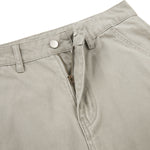 Washed Wrinkled Barrel with Zipper Pockets Cargo Pants