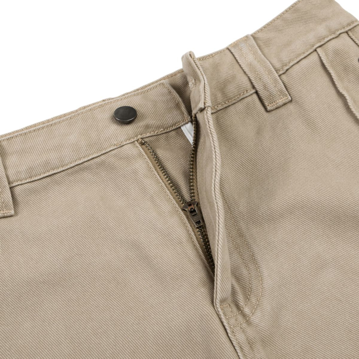 Seam‑Detail Wide‑Leg Twill Pants