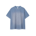 Vintage Waffle Knit Contrast Stitch Oversized T-Shirt