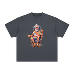 Grandpa Sitting On Beach Chair Graphic Tee-INNBLAC Fashion Apparel