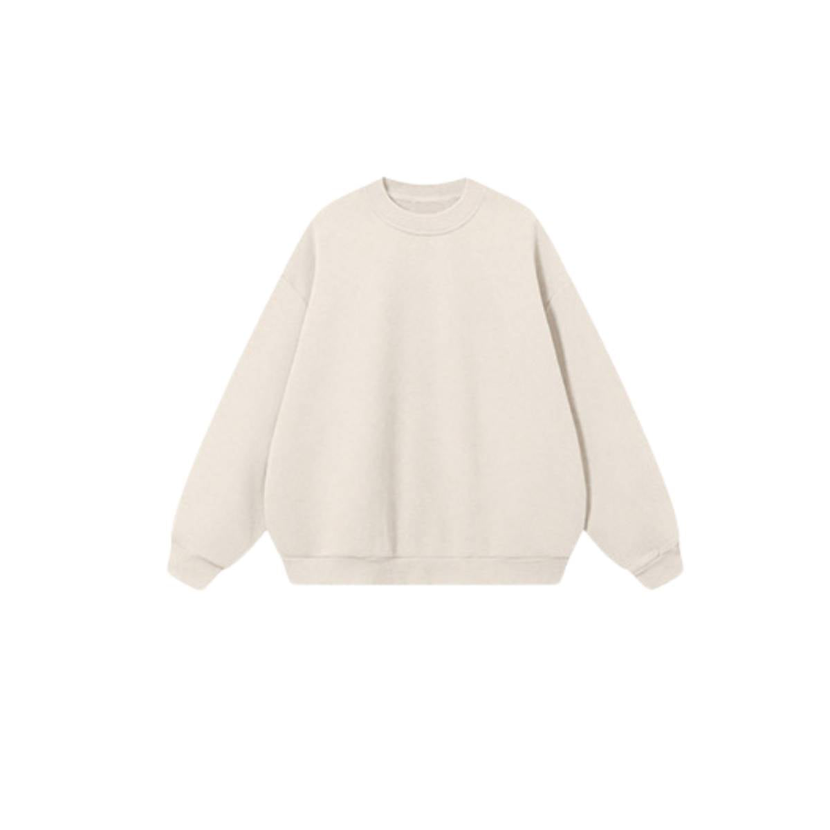 Sudadera desgastada lavada con ácido