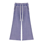 Loose Drapey Cotton Women Flared Pants