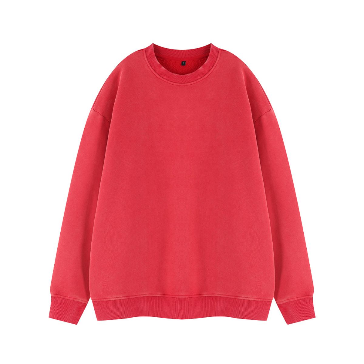 Heavyweight Fleece Washed Vintage Crew Neck Sweatshirt