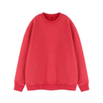 Heavyweight Fleece Washed Vintage Crew Neck Sweatshirt