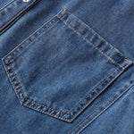 Vestido midi vaquero sin mangas con botones y aberturas en la parte delantera