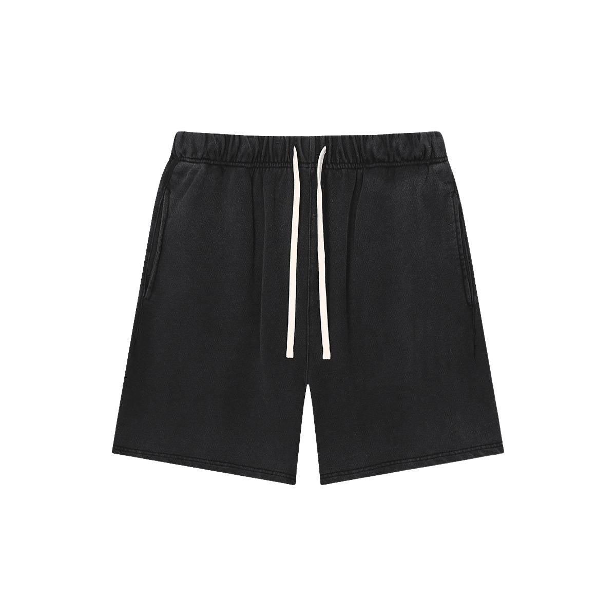 Shorts holgados vintage con lavado intenso