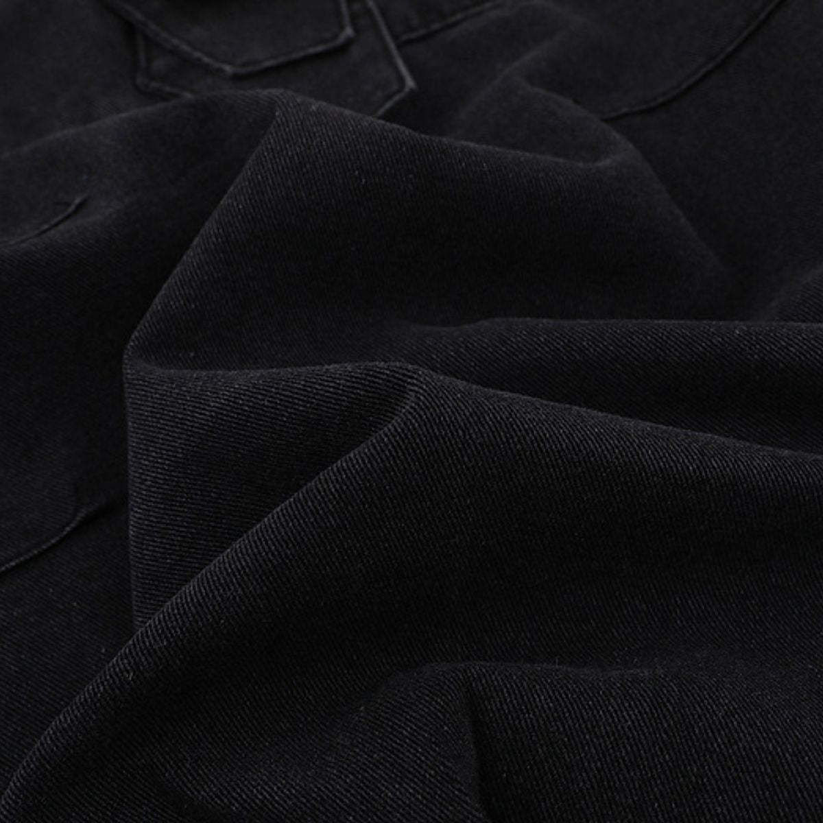 Hot Selling Textured Lapel Loose Fashionable Men's Denim Jacket