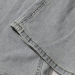 Light Blue Vintage Wash Flared Denim Jeans