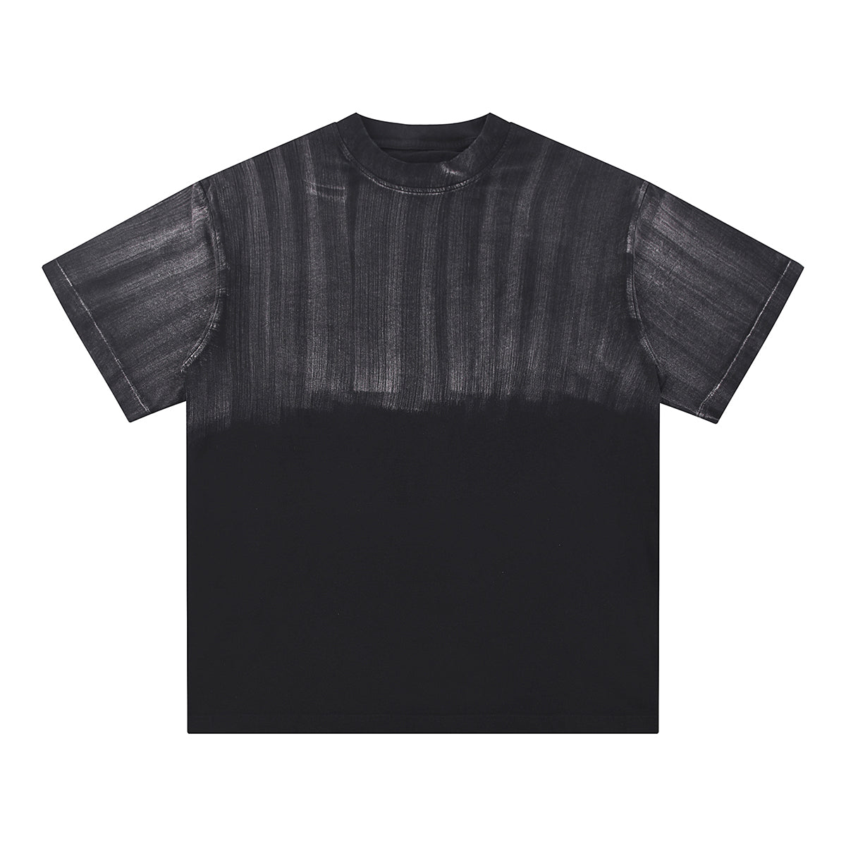 Hand-Painted Gradient Oversized Tee 8oz