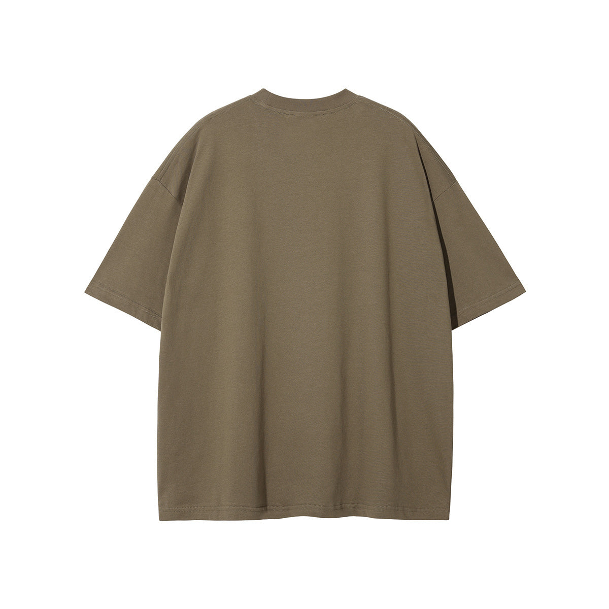 Luxury Cotton Slouchy Comfortable Oversized Basic Tee