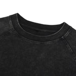 Stone-Washed Raw-Edge T-Shirt 8oz