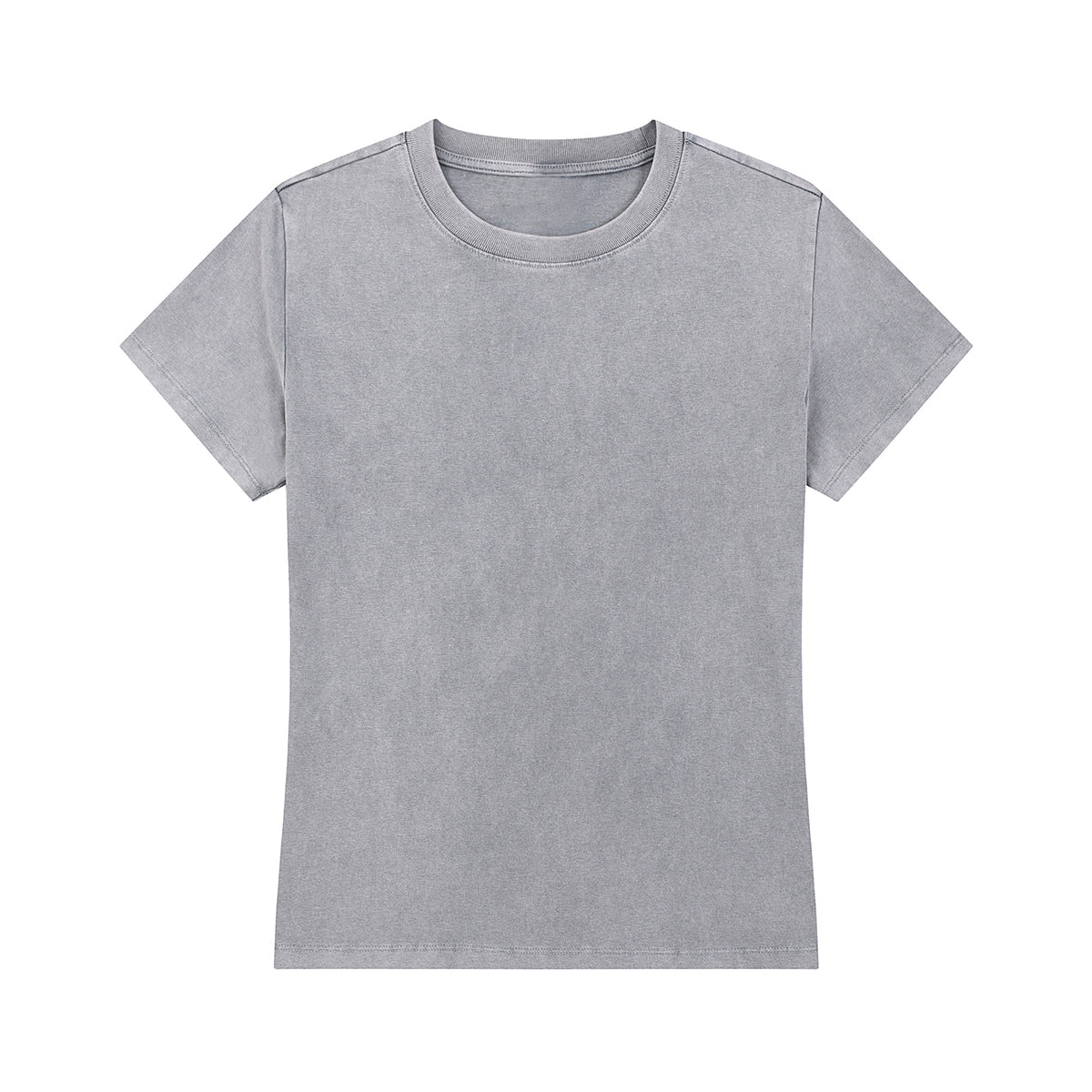 Women's Washed Cotton Short-Sleeve Tee 270gsm