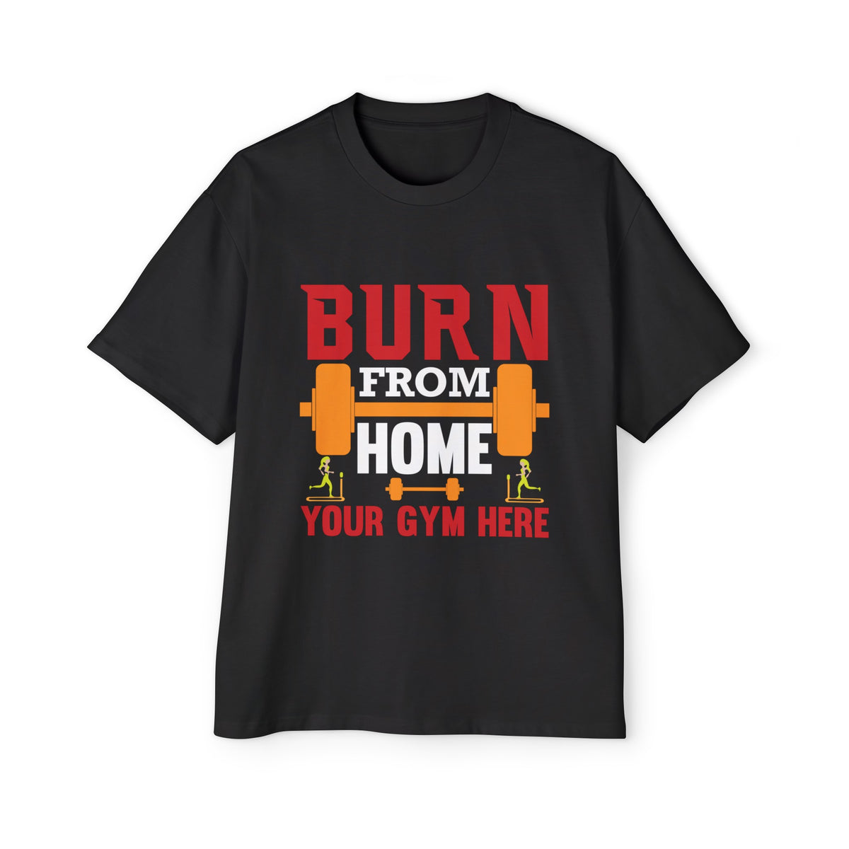 Gym Quote Graphic Tee-INNBLAC Fashion Apparel